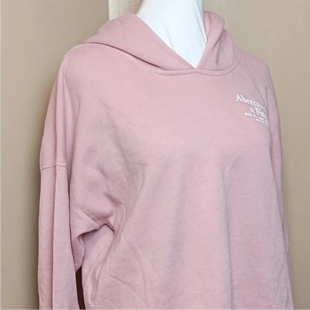 Abercrombie & Fitch Light Pink Hoodie - Picture 2 of 5